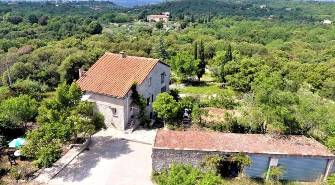 Maison Accueillante, Les Vans, Vue Sur Montagne, Grand Jardin